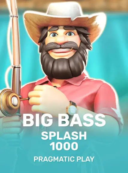 Big Bass Splash 1000 game cover by Pragmatic Play