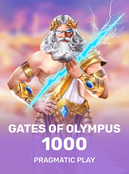 Gates of Olympus 1000 game cover by Pragmatic Play